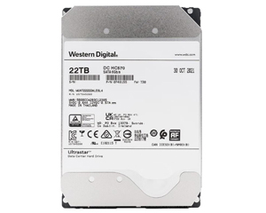 西数HC570 WUH722222ALE604 22T企业级硬盘SATA3 7200转 512M 